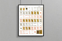 Load image into Gallery viewer, Uncut sheets of playing cards