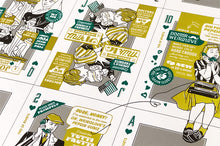 Load image into Gallery viewer, Uncut sheets of playing cards