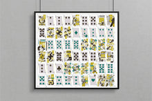 Load image into Gallery viewer, Uncut sheets of playing cards