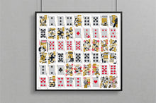 Load image into Gallery viewer, Uncut sheets of playing cards
