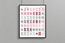 Load image into Gallery viewer, Uncut sheets of playing cards